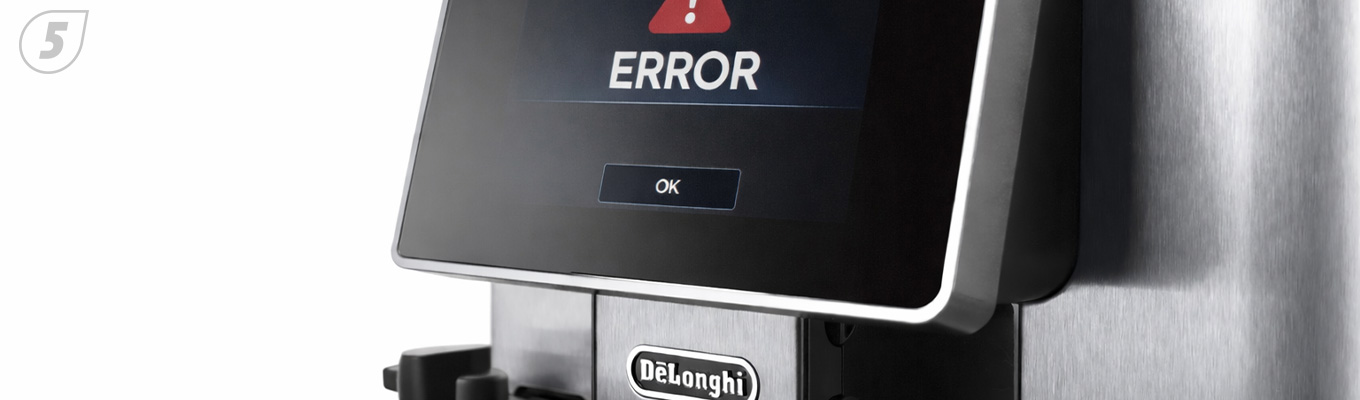 Признаки необходимости обслуживания кофемашины