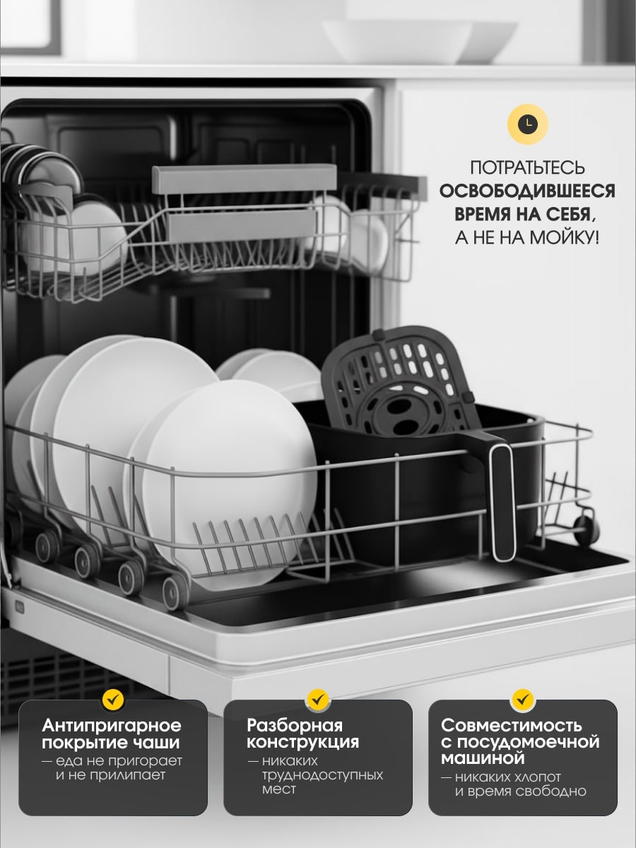 Подходит для посудомоечной машины