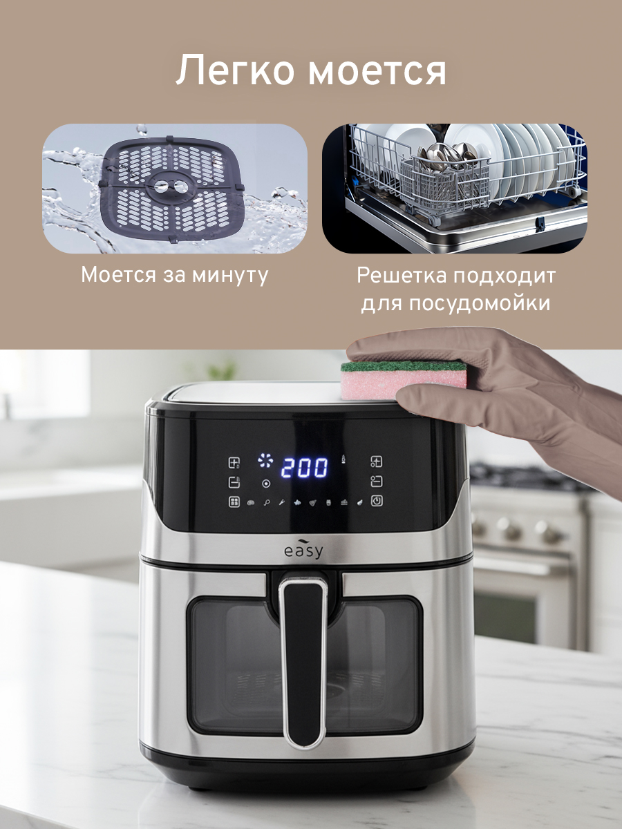 Легко моется