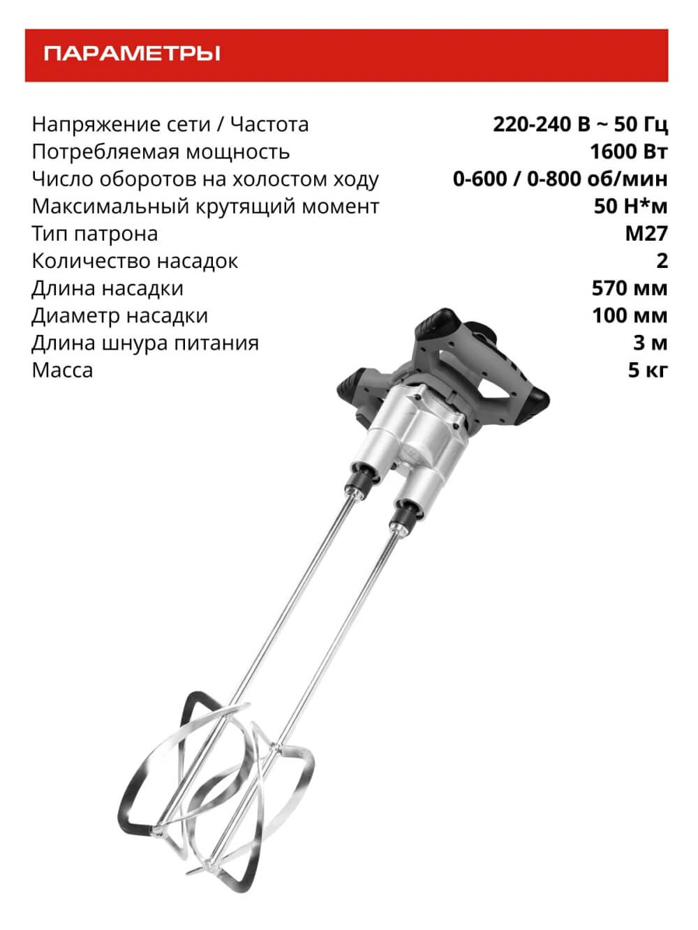 Параметры и характеристики