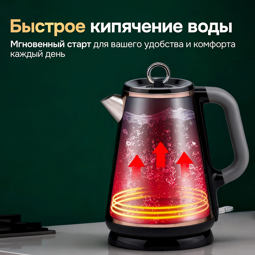 быстрое кипячение