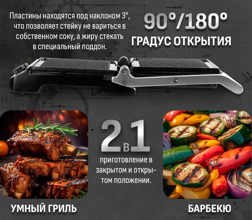 умный гриль