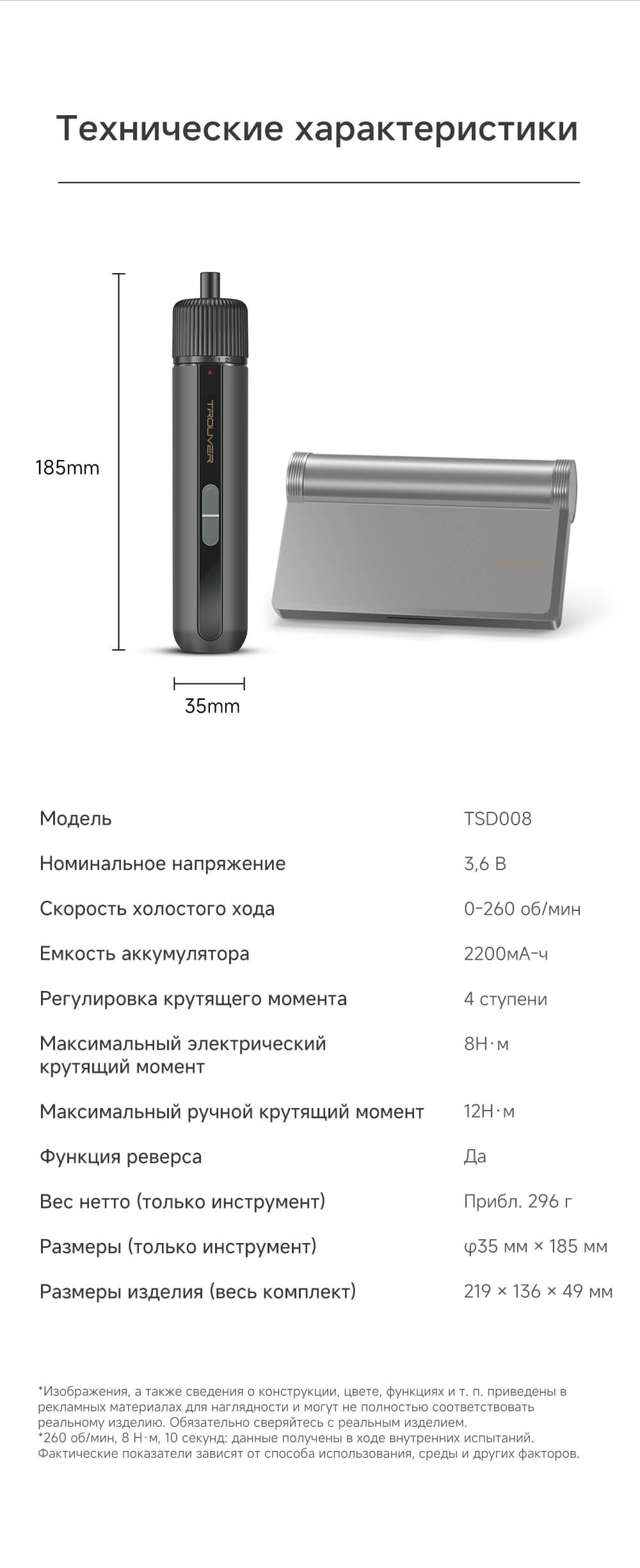 Параметры и характеристики