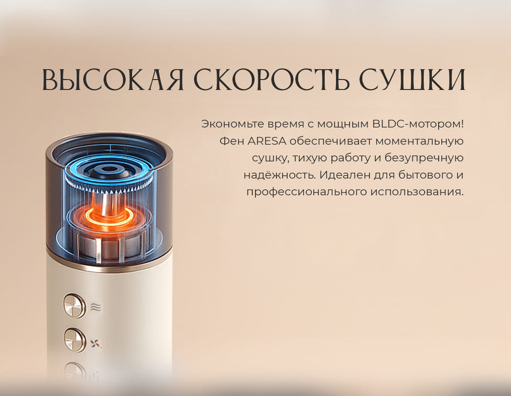 высокая скорость сушки