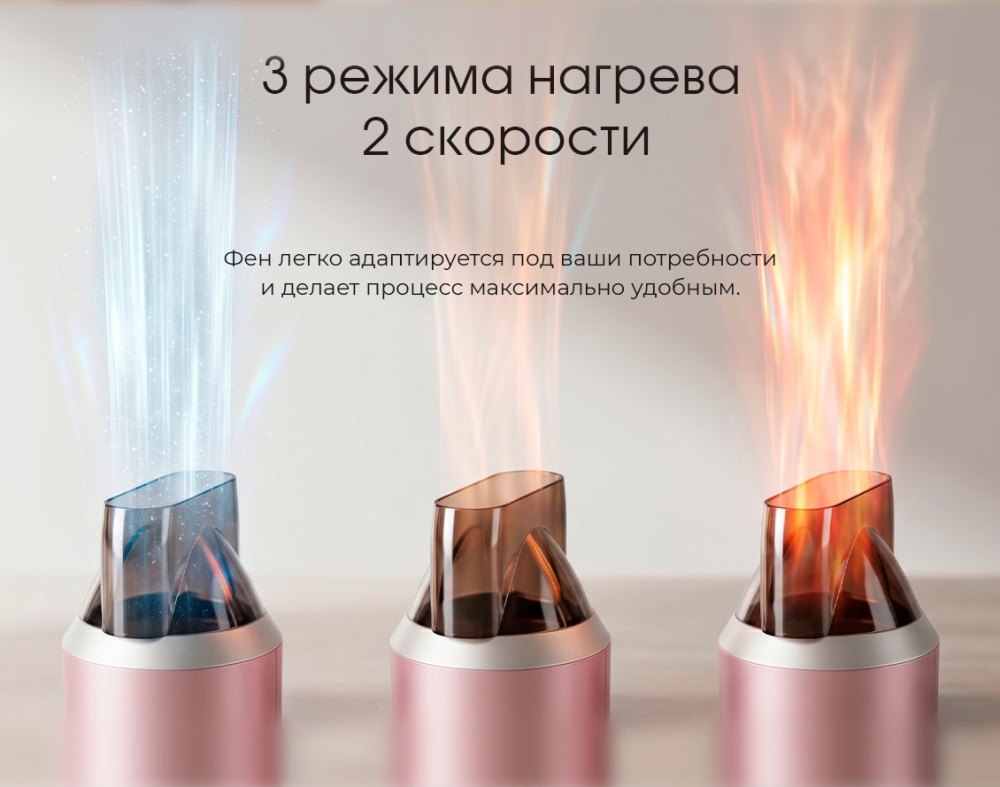 3 режима нагрева