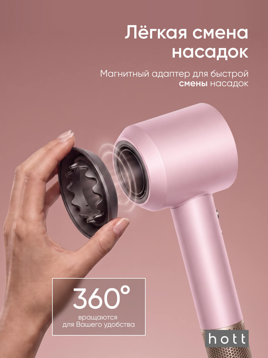 Легкая смена насадок