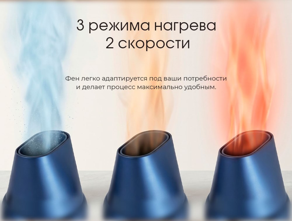 3 режима нагрева