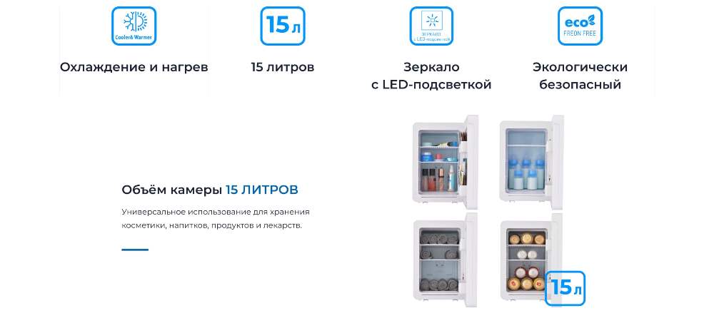 Объем 15 литров