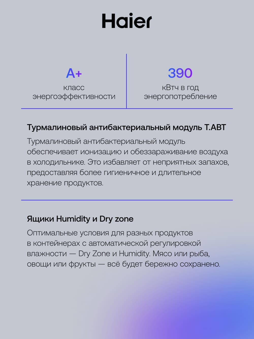 класс энергопотребления а+