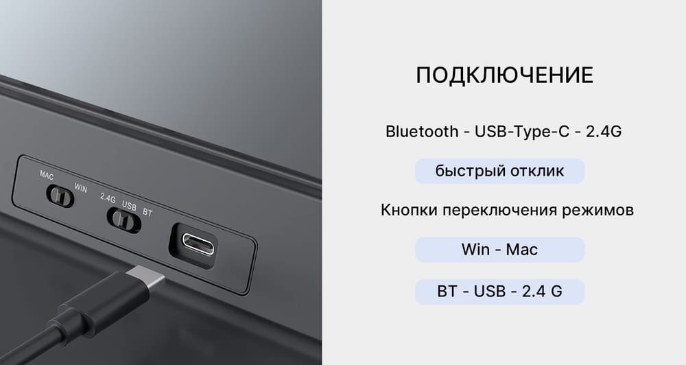 подключение