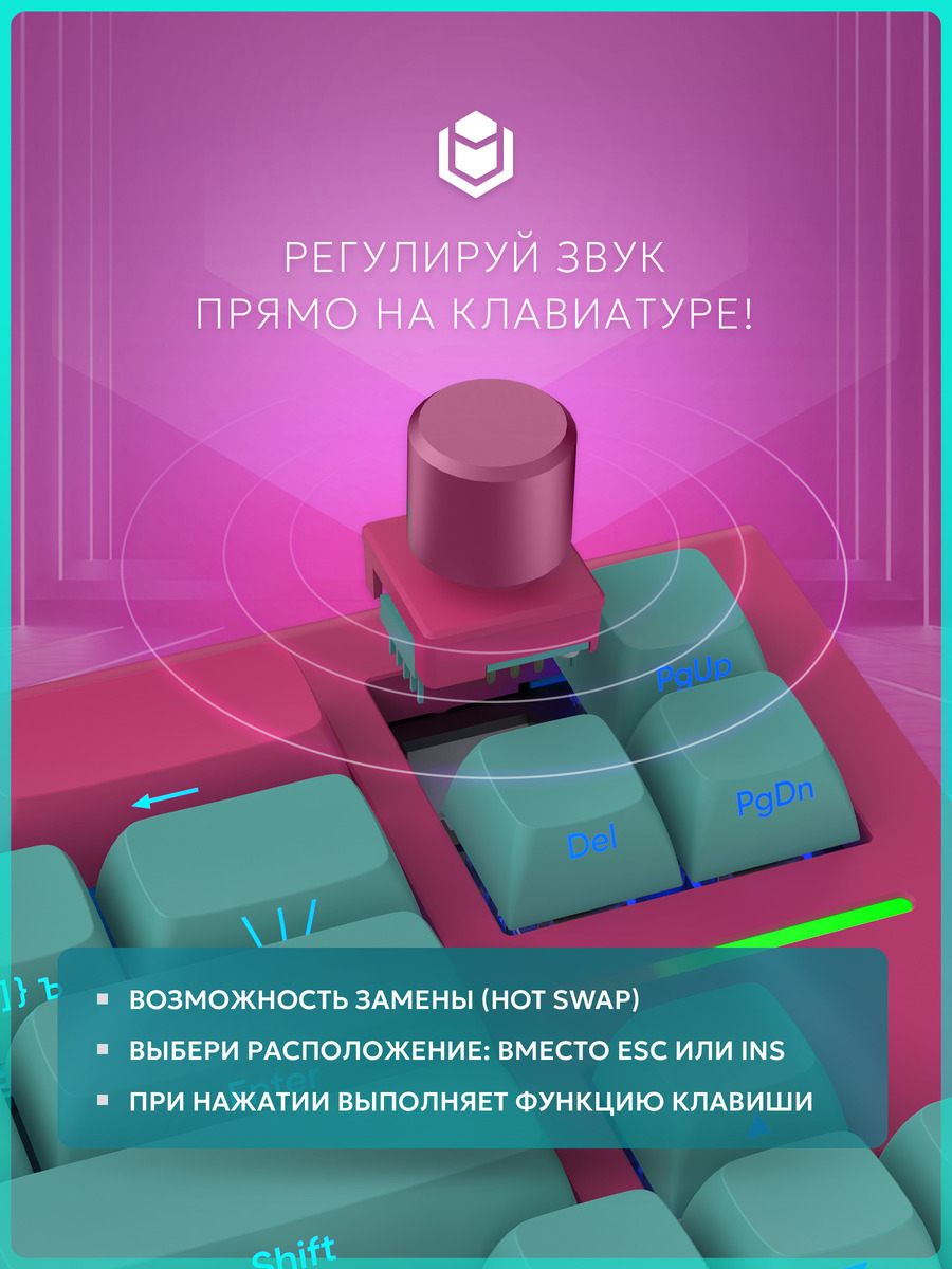 регулировка звука