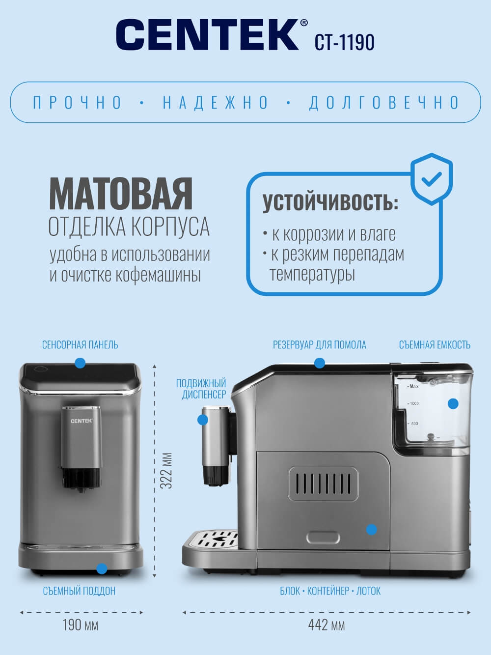 Матовый корпус