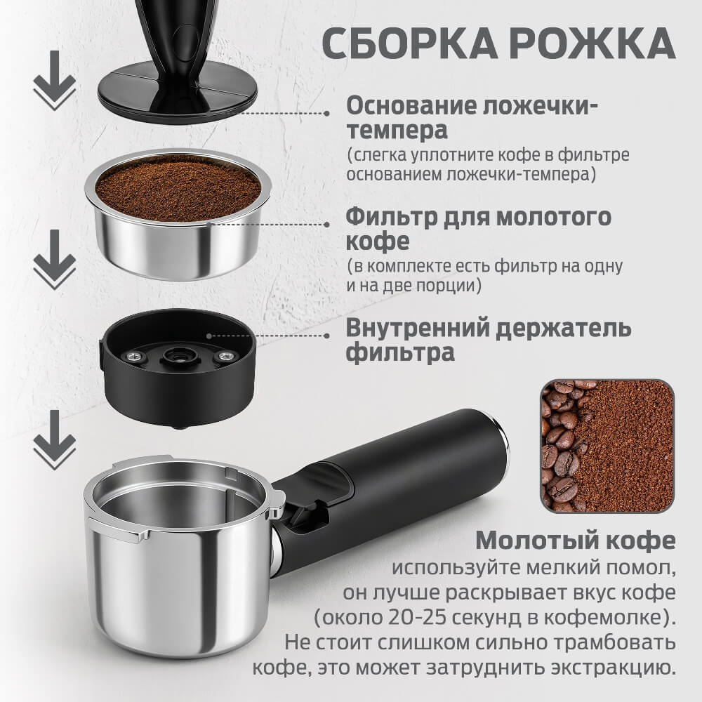 Сборка рожка