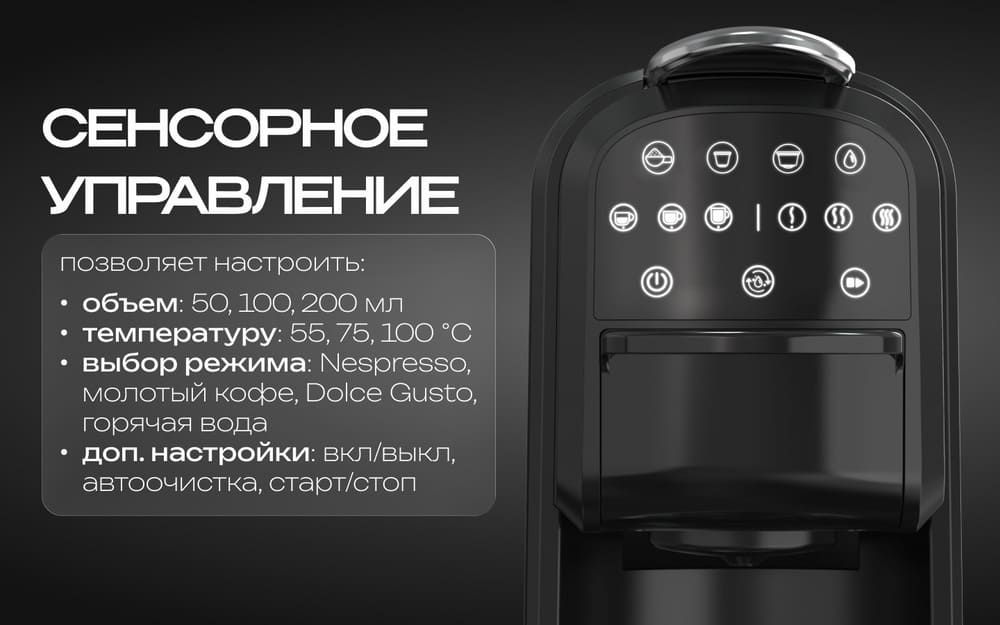 сенсорное управление