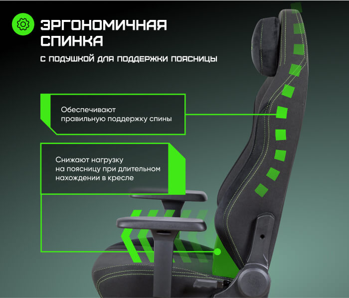 Эргономичная спинка