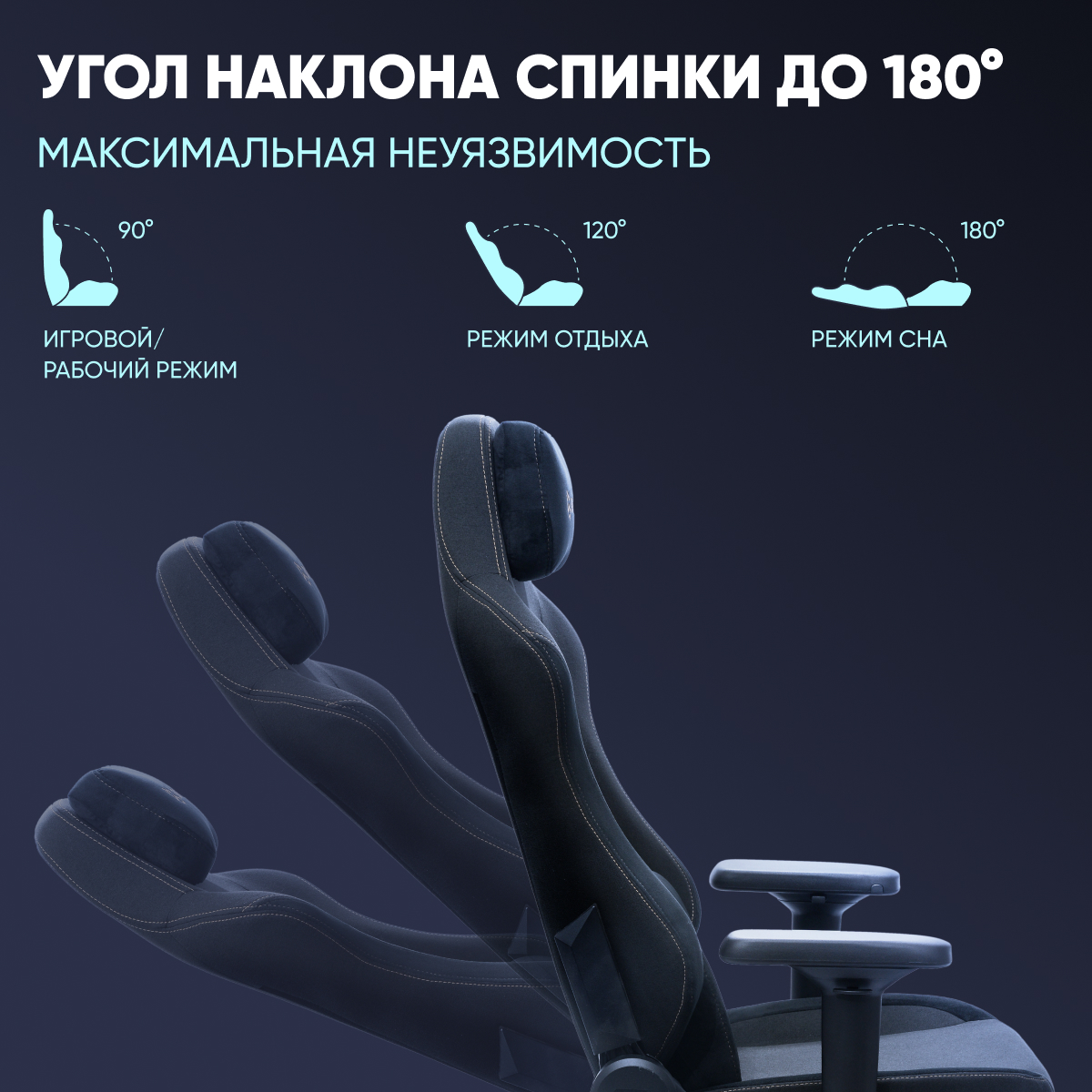угол наклона спинки