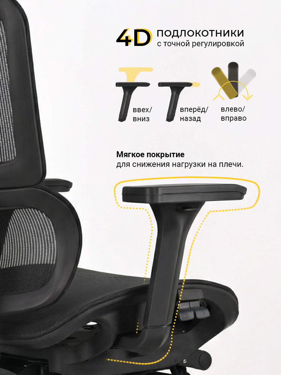 4д подлокотники