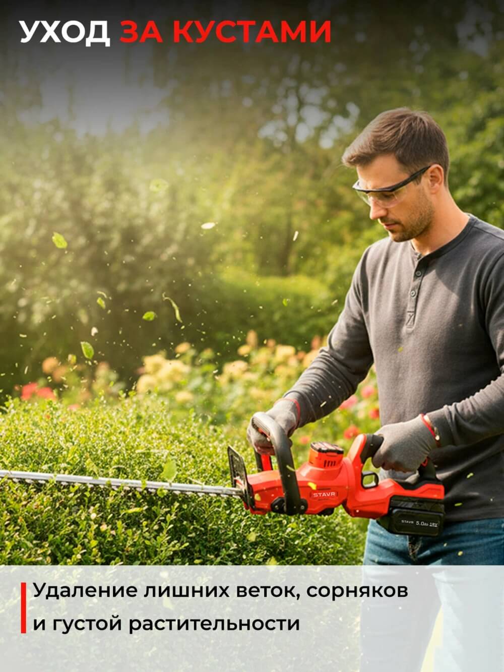 Уход за кустами
