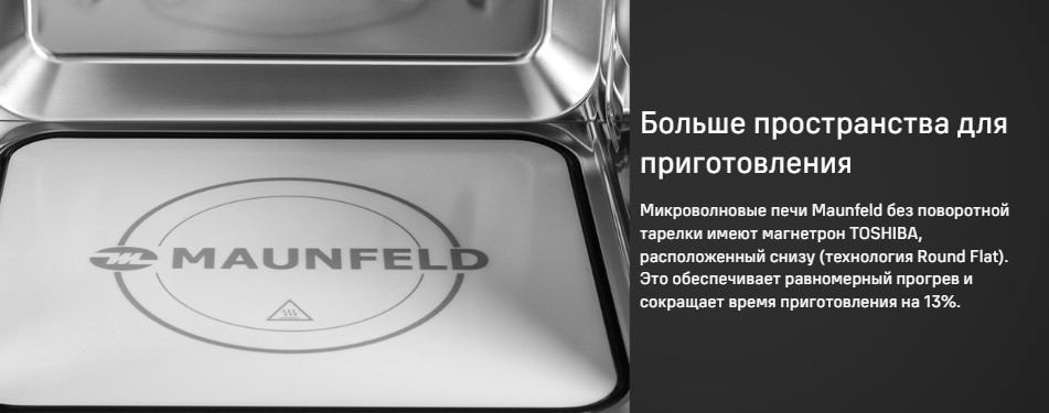 Встраиваемая микроволновая печь ретро 