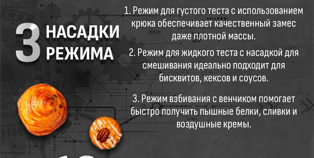 3 насадки/3режима