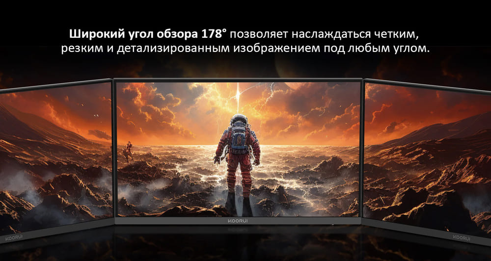 широкий угол обзора 178