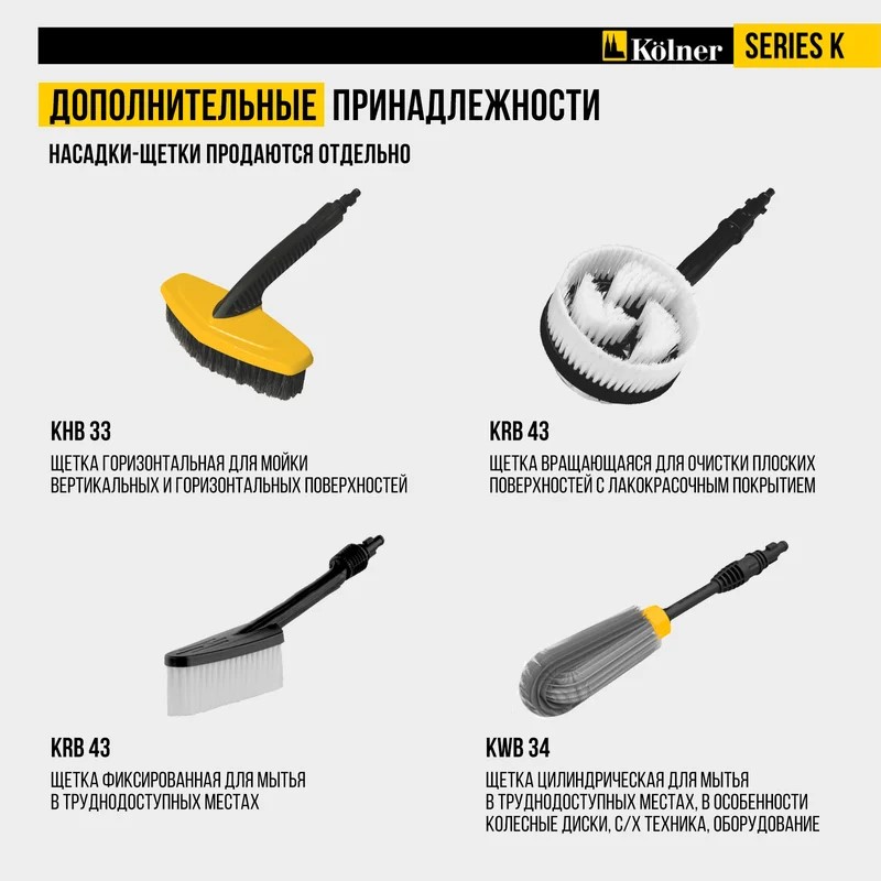 Дополнительные принадлежности