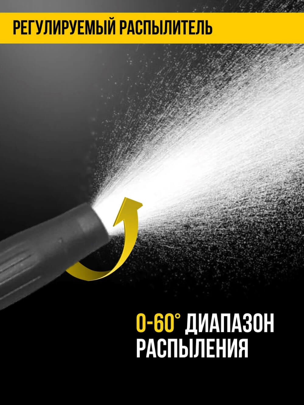 Регулируемый распылитель