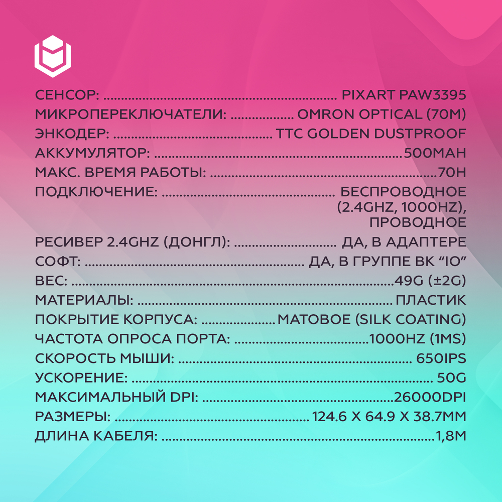 комплектация IO by Red Square Aurora io151