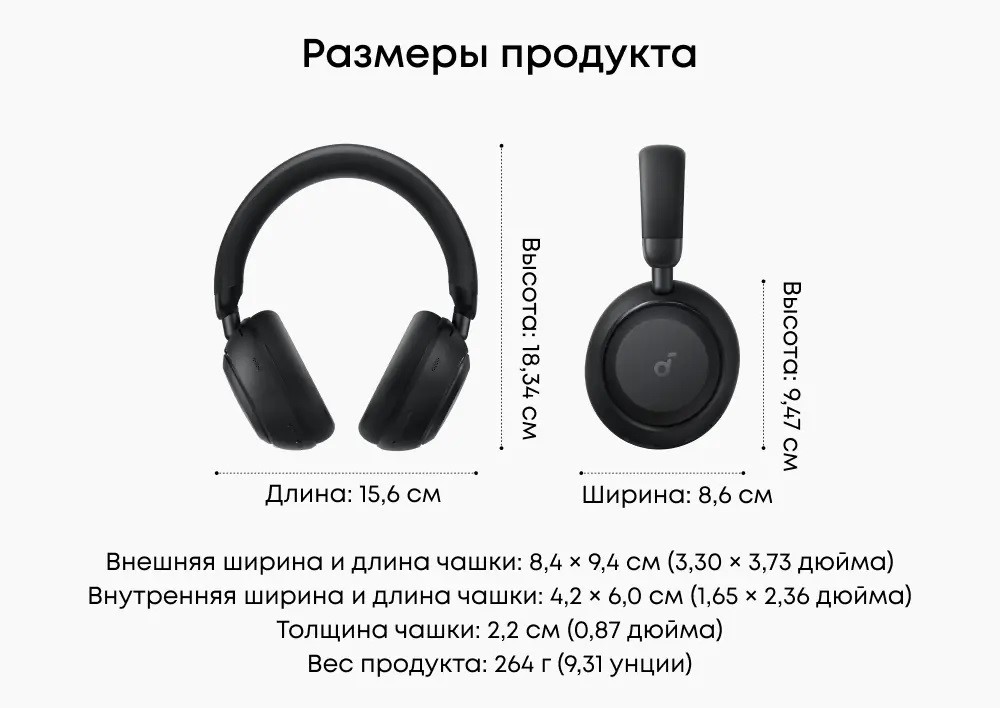 Размеры и габариты