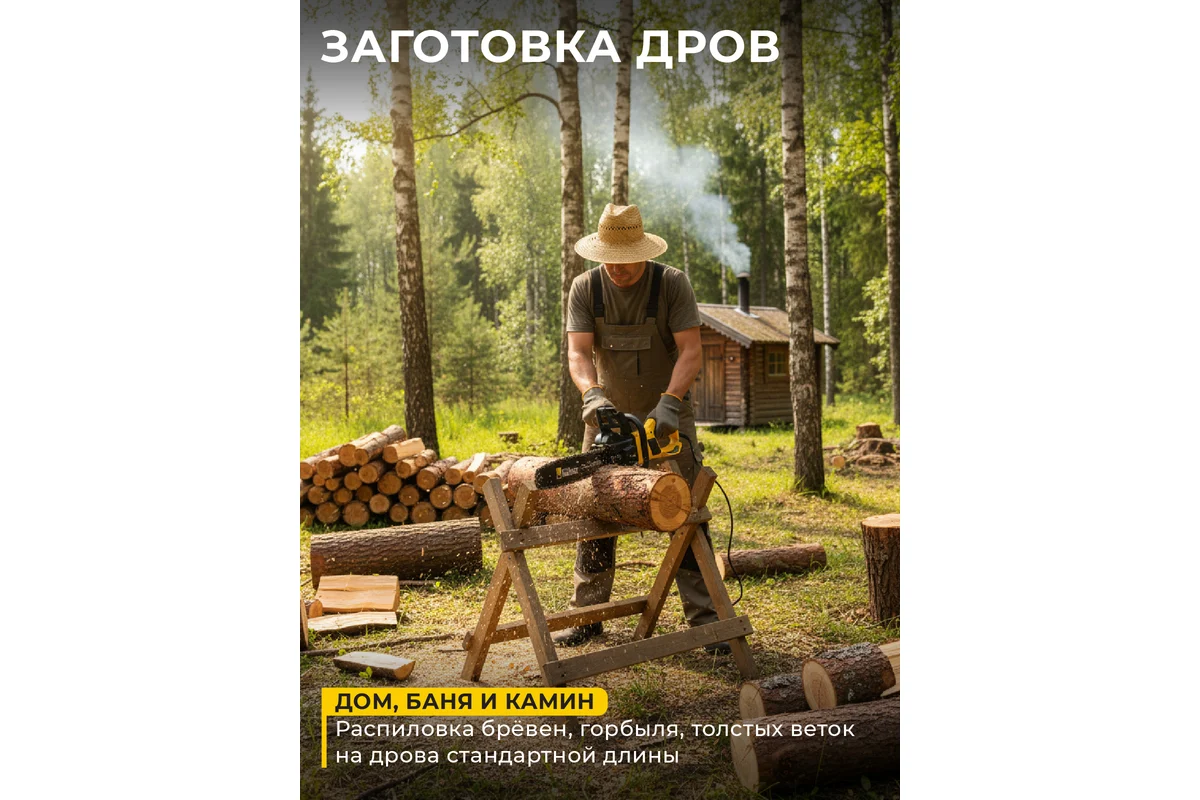 заготовка дров
