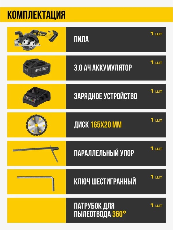 Комплектация