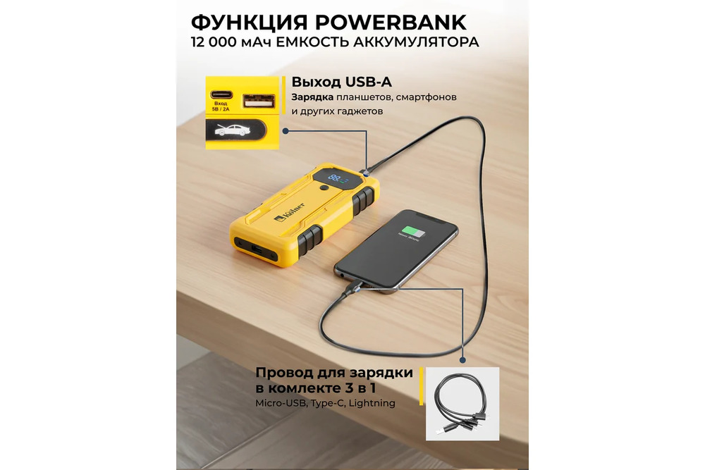 12000мАч