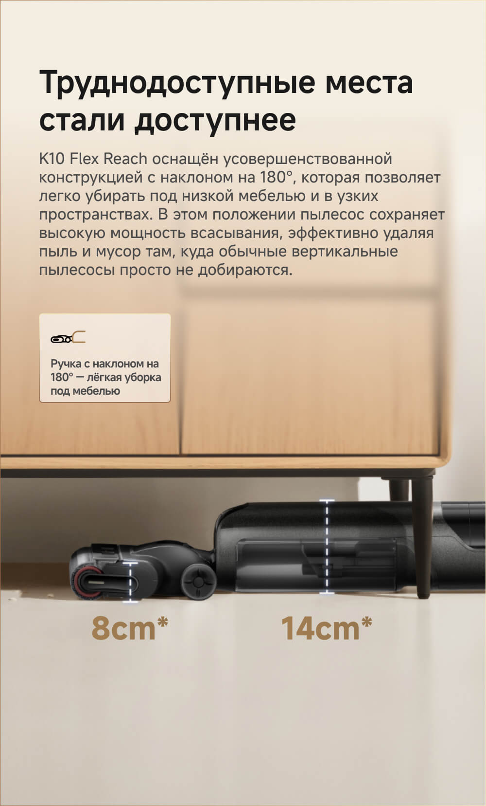 Наклон 180 градусов