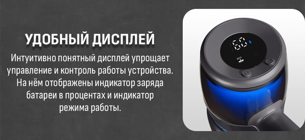 удобный дисплей