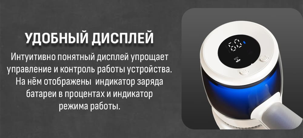 удобный дисплей