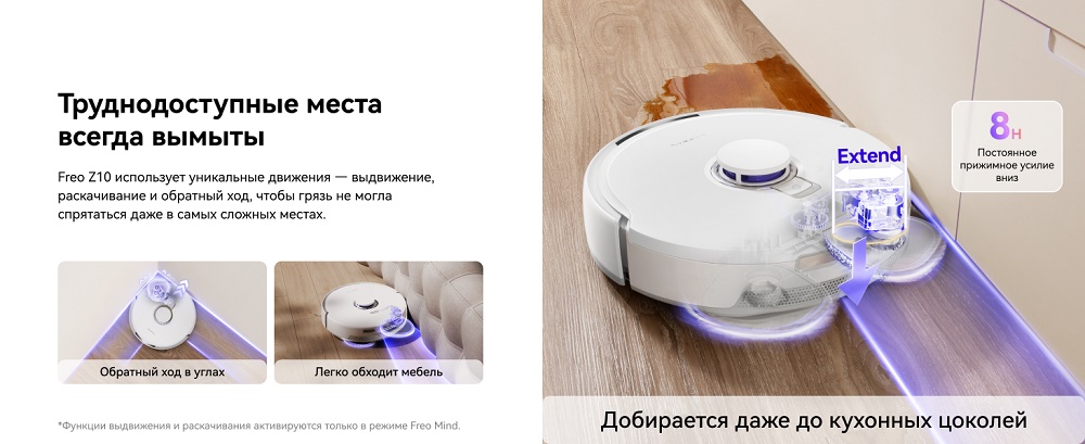 Труднодоступные места всегда вымыты