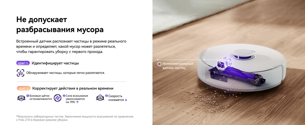 Не допускает разбрасывания мусора