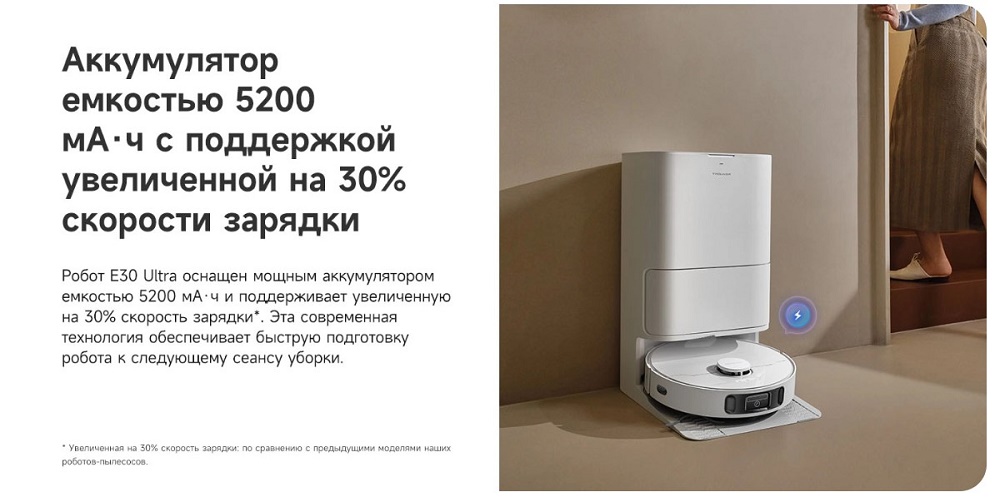 емкость аккумулятора 5200мАч