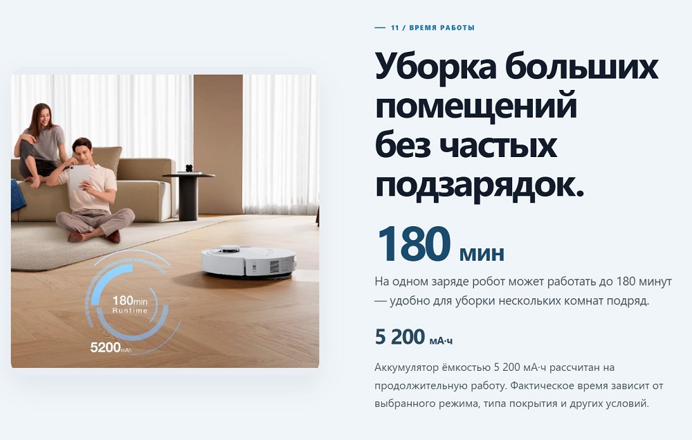 время работы