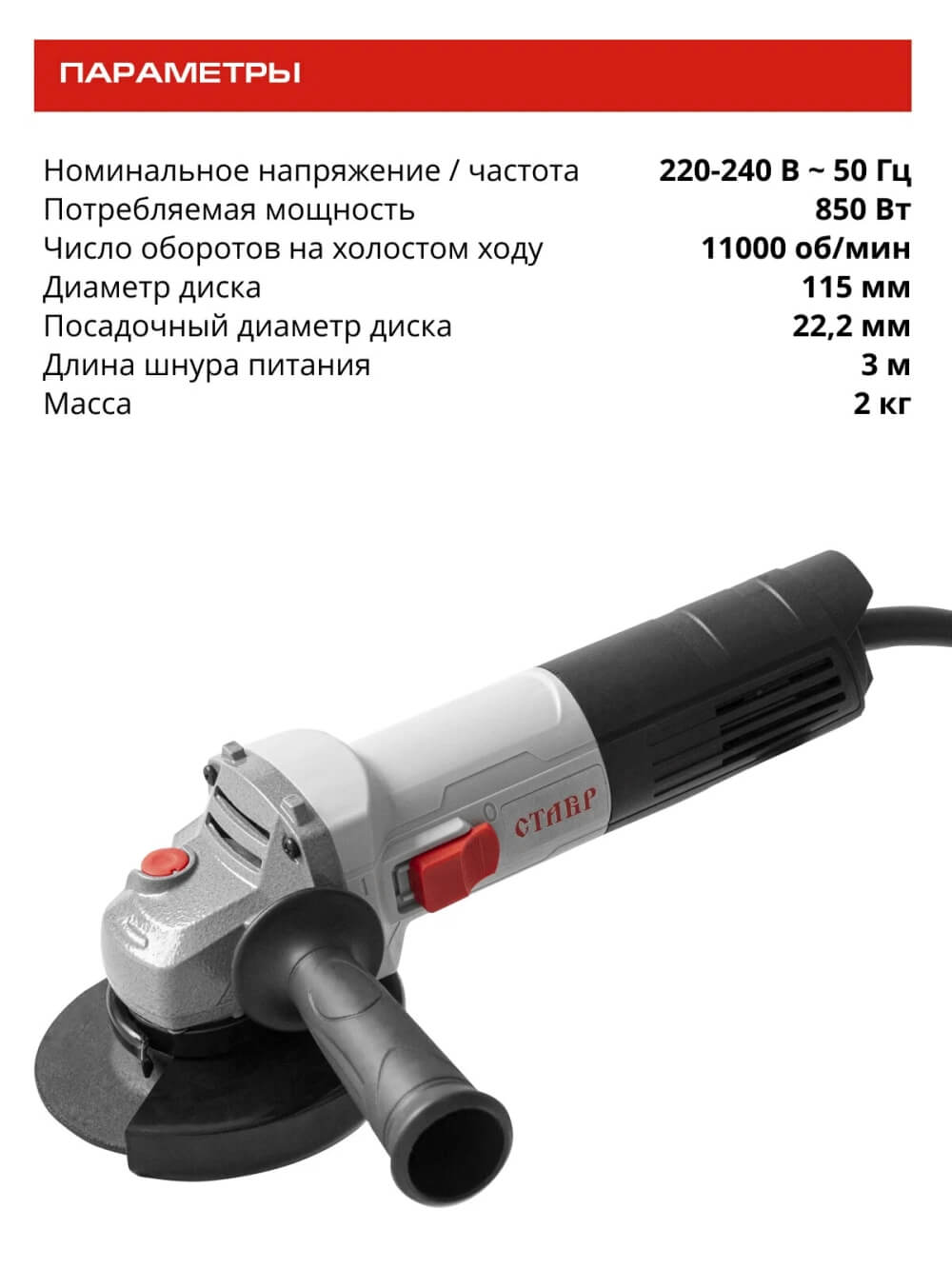 Параметры и характеристики