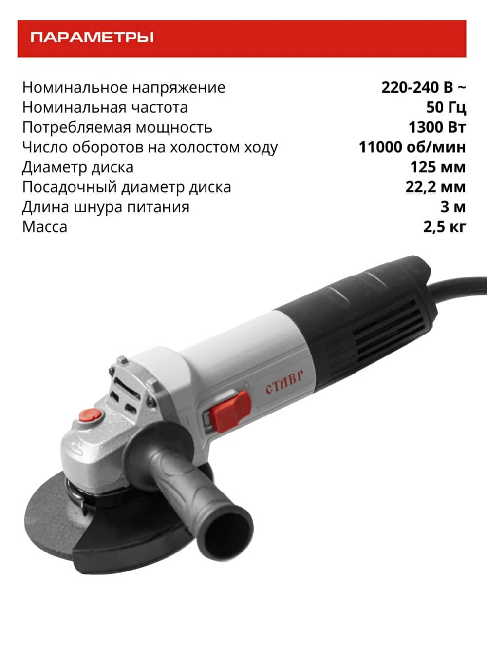Параметры и характеристики