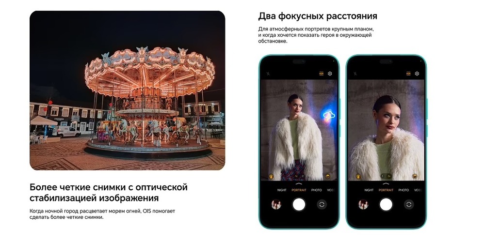 два фокусных расстояния 