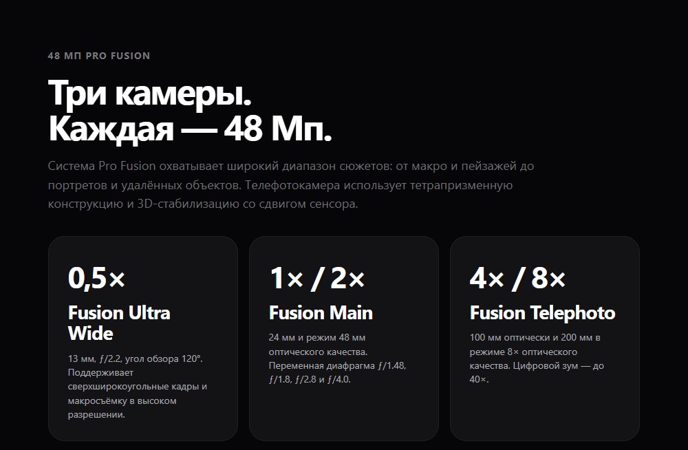 Три камеры
