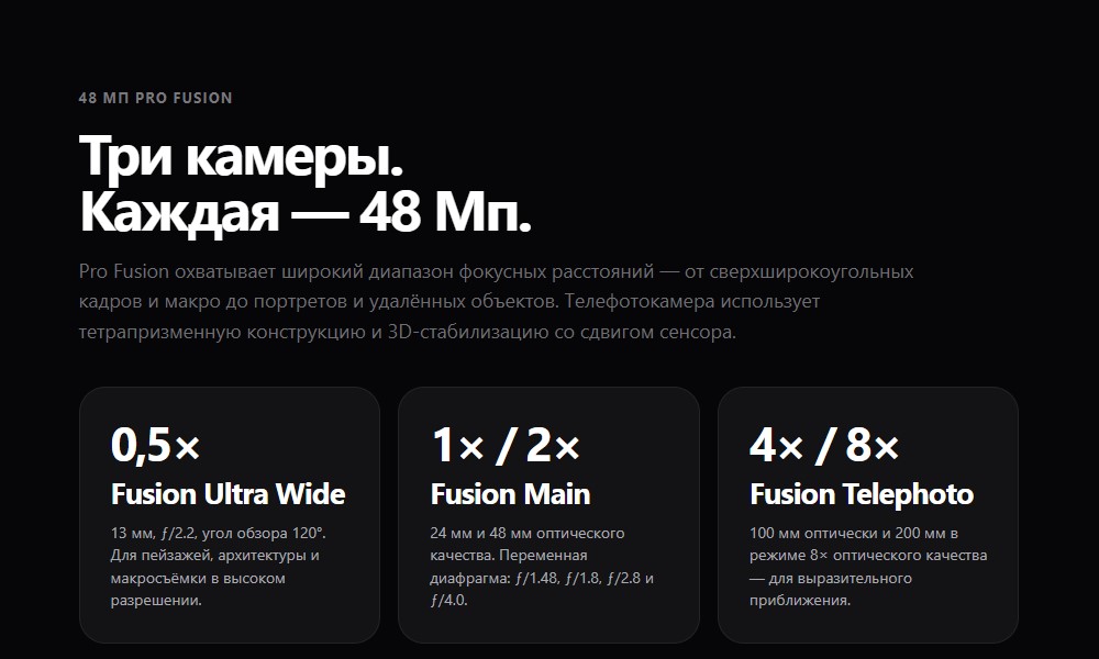 Три камеры