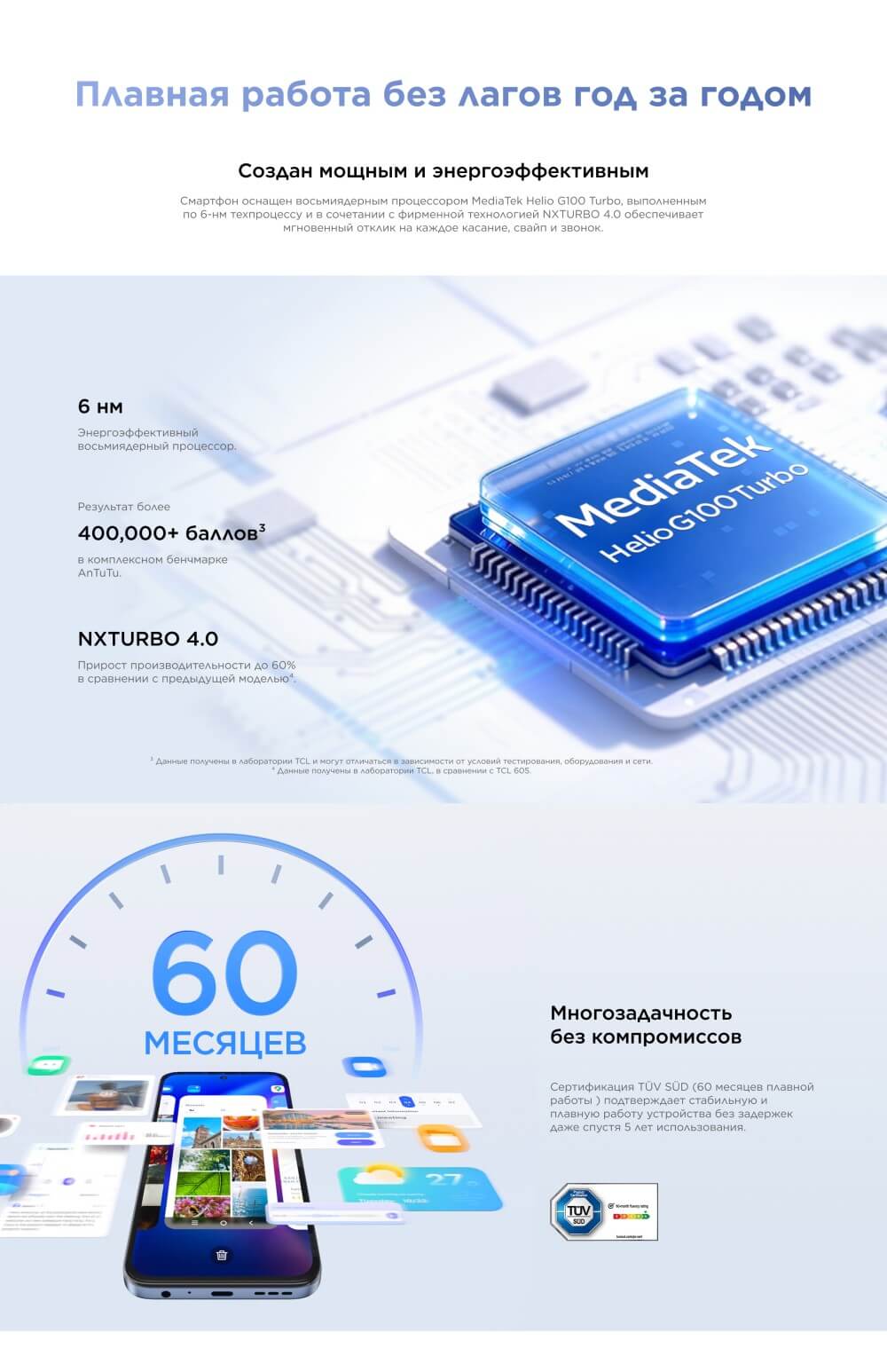 Плавная работа