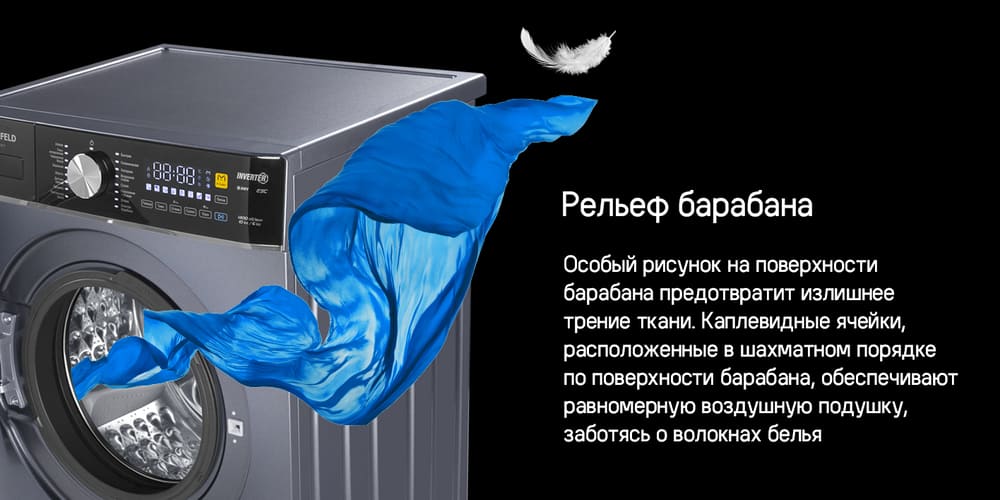 рельеф барабана