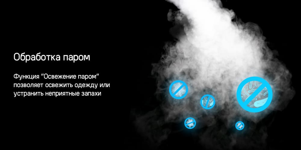 обработка паром