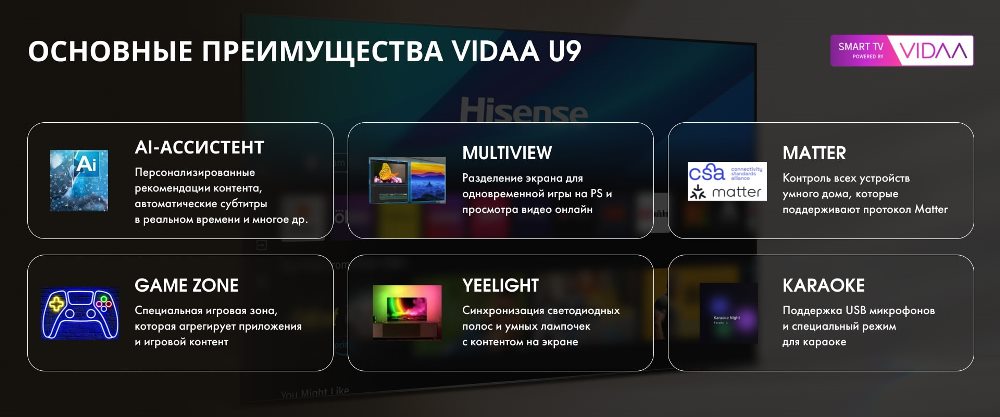 Основные преимущества