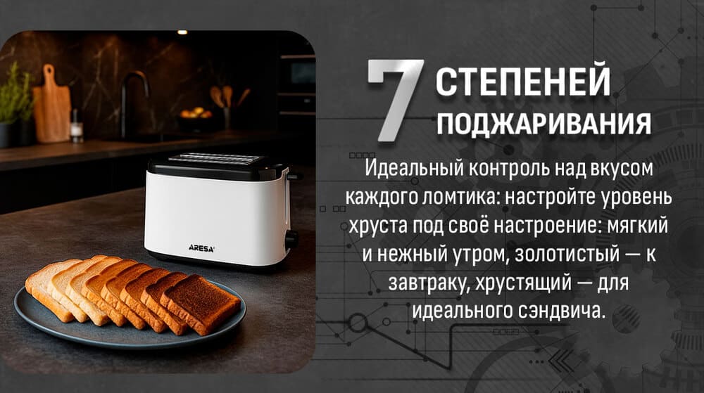 7 степеней прожаривания