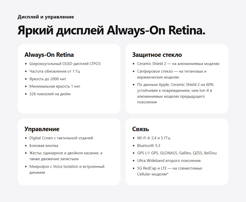 дисплей и управление